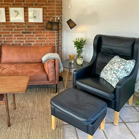 Octagonal Thatched Forest House Near Herning