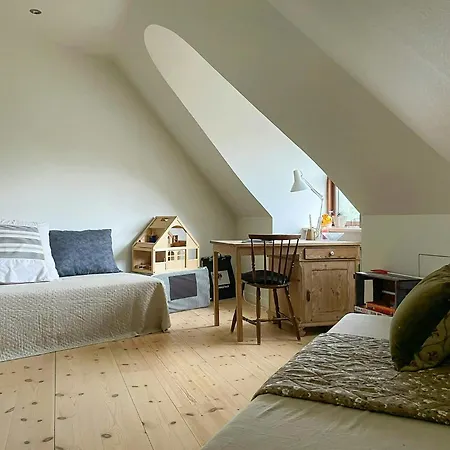 度假居 Octagonal Thatched Forest House Near Herning