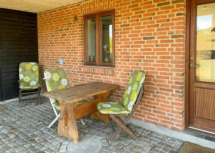 Octagonal Thatched Forest House Near Herning Videbæk